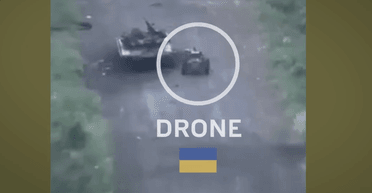 Боевой дрон-"пехотинец" уничтожил позицию оккупантов шквальным огнем (видео)