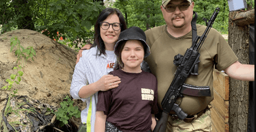 Телеведуча Тетяна Висоцька розповіла, як її чоловік готувався до війни в Україні (відео)