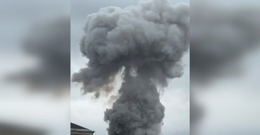 У Владикавказі пролунав вибух: над містом піднявся стовп диму (відео)