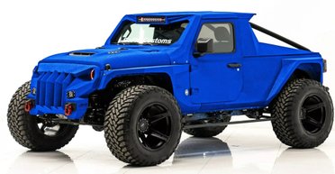 Внедорожный монстр: представлен самый мощный и необычный Jeep Wrangler (видео)