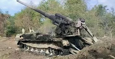 Бойова робота морпіхів: під Херсоном бійці ВМС знищили російську САУ 2С7 "Піон" (відео)