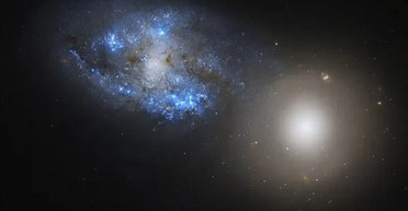 Космічна пісня. NASA перетворило знімок галактичної катастрофи на красиву мелодію (відео)