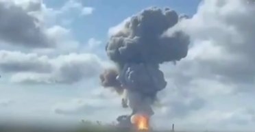 В Рязанской области РФ в воздух взлетел пороховой завод "Эластик": есть погибшие и раненые (видео)