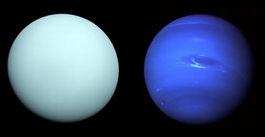 Непохожие близнецы. Астрономы выяснили, почему Нептун и Уран имеют разные оттенки