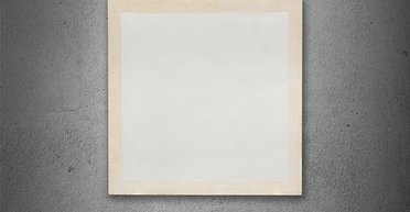 "Не все біле однакове": на аукціоні продадуть порожнє біле полотно за 1,5 млн євро (фото)