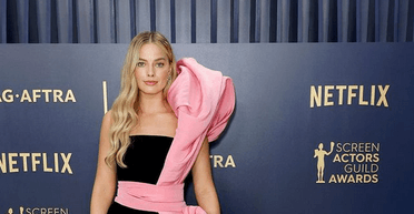 Модний провал: сукню Марго Роббі на червоній доріжці порівняли з дитячою ковдрою