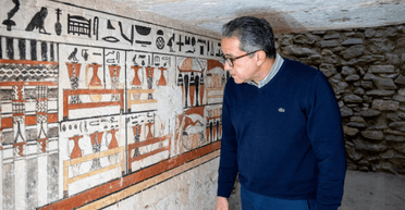 В египетском некрополе Саккара обнаружены древние гробницы с богатым убранством (фото)