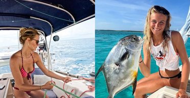 Неймовірна історія: жінка провела 28 днів у Тихому океані на яхті з кішкою (фото, відео)