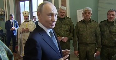 Путин отметил день рождения в склепе российских императоров (фото)