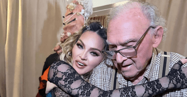 "Люблю безмежно": Мадонна показала свого 93-річного батька (фото)