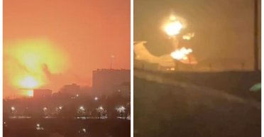 Російський Таганрог атакували БпЛА: у мережі повідомляють про удар по авіазаводу та знищення літака (відео)