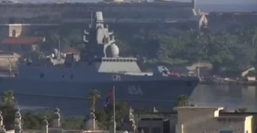 "Циркони на задньому дворі" США: до столиці Куби прибув фрегат ВМФ Росії "Адмірал Горшков"