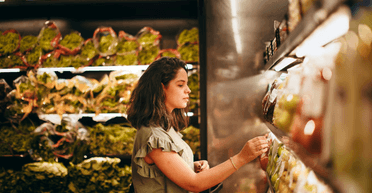 Учительница питается бесплатно благодаря выгодной акции в супермаркете (фото)