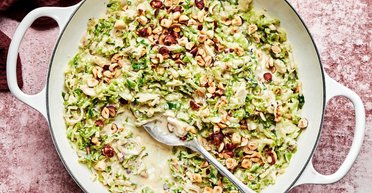 Брюссельська капуста з вершками та пармезаном: швидко та корисно