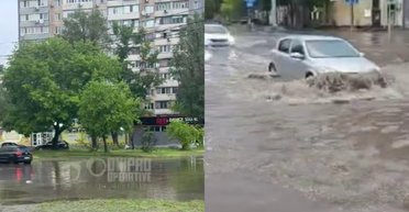 Низка вулиць під водою: у Дніпрі затопило різні райони міста після сильної зливи (відео)
