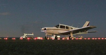 Пілот наосліп посадив літак після того, як його лазер потрапив йому в очі (фото)
