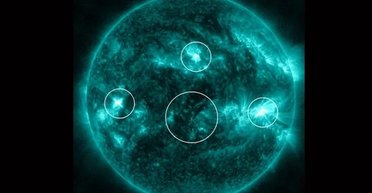 На Сонці сталося одночасно одразу 4 вибухи: буде удар по Землі (відео)