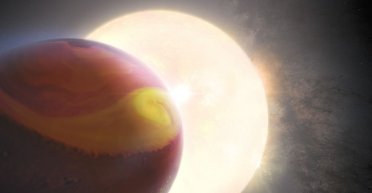 Двуликий мир с дождями из железа. Телескоп Хаббл показал погоду на горячем Юпитере (видео)