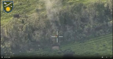 "Ворог горить": Сирський показав, як ЗСУ б'ють по позиціях росіян на Лиманському напрямку (відео)