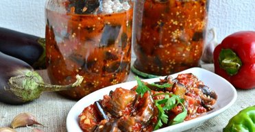 Баклажани по-павлодарськи: рецепт гострої та смачної закуски на зиму