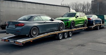 Раритеты на автовозе: в Украину приехали мощные спортивные BMW (фото)