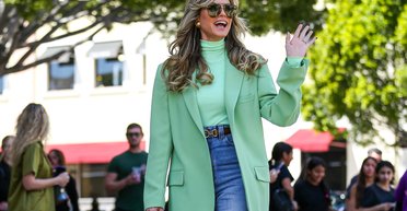 Гайді Клум продемонструвала стильний весняний гардероб (фото)