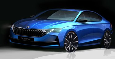 Новую Skoda Octavia 2024 показали за неделю до презентации (фото)