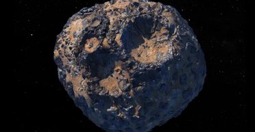 Астероїд вартістю $100 000 квадрильйонів могли створити металеві вулкани (фото)