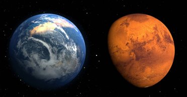 Помогли метеориты. Ученые выяснили, как на самом деле сформировались Земля и Марс