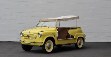 Старый 65-летний FIAT без окон и дверей продают по цене нового Porsche Cayenne (фото)