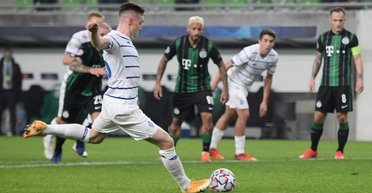 Лига чемпионов: "Динамо" в Будапеште упустило победу над командой Реброва