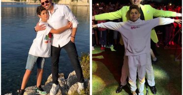 Андрій Джеджула показав свого 15-річного сина від Санти Дімопулос, який приїхав в Україну