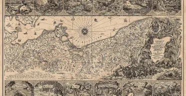 Нанесли логова монстров на карту: исследователи создали карту фольклора Северной Европы (фото)