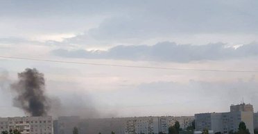 Атака дрона-камикадзе: оккупанты пожаловались на "прилет" по военной администрации Энергодара