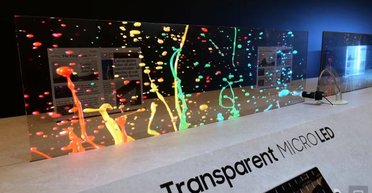 Первый в мире прозрачный экран Micro-LED удивил дизайном и заставил картинку летать (видео)