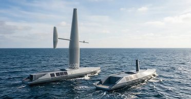 США показали гигантский морской дрон Spectre с Tomahawk и 43-метровым парусом (фото)