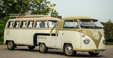 Мечта хиппи: культовый микроавтобус Volkswagen 60-х превратили в стильный автодом (фото)