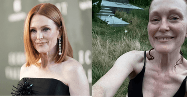 64-летняя актриса Джулианн Мур показалась без макияжа и фильтров (фото)