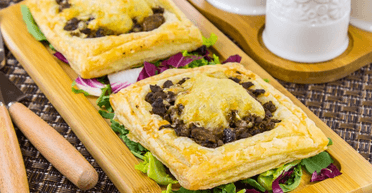 Тарти з печінкою та грибами: смачна закуска за 30 хвилин