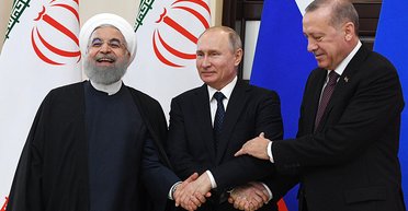 Соображают на троих. Сирийские посиделки Эрдогана, Путина и Роухани