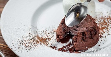 Французька класика: рецепт шоколадного фондану