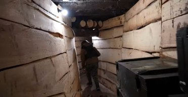 "Подземный город" с кухней и баней: как выглядят украинские фортификации под Харьковом (видео)