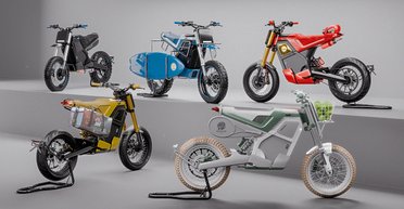 Посвящается Олимпиаде: Peugeot создали стильные электробайки для спортсменов (видео)