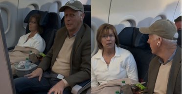 "Знову закохалася": жінка прокинулася в літаку і не повірила, хто сів поруч