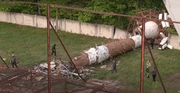 Попали по самому высокому объекту: восстановят ли Харьковскую телебашню после удара РФ, — ОВА (видео)