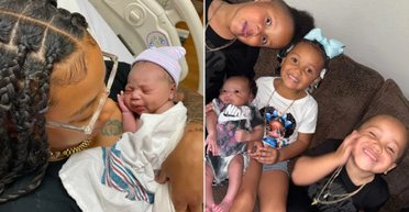 Унікальний випадок: мати народила чотирьох дітей в один день, але в різні роки (фото)