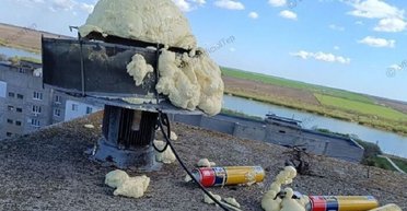 "Заважала спати": під Одесою монтажною піною залили сирену повітряної тривоги, — соцмережі (фото)