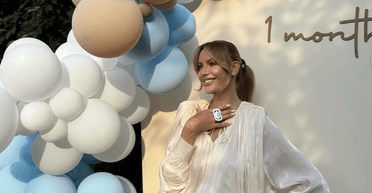 Наречений Лесі Нікітюк показався з 2-місячним сином на руках: ведуча відреагувала (фото)