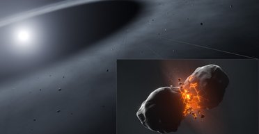 Астрономи вперше виявили космічне зіткнення в іншій зоряній системі (фото)