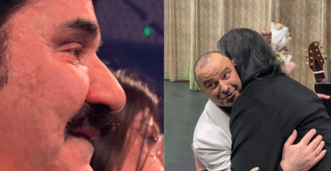 "Я плакал": Виктор Павлик довел до слез Павла Зиброва на концерте во "Дворце Украина" (видео)